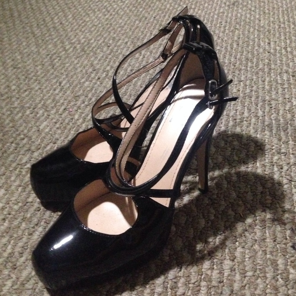 Black heels